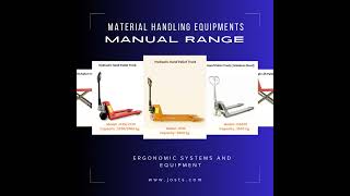 Manual, Electric & Semi Electric Material handling Equipment's powered by Jost's