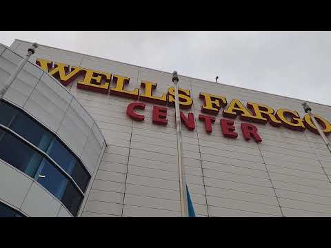 Outside Wells Fargo Arena