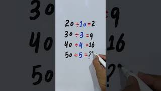 division ➗ challenge IQ test 🤔#iqtestonline #mathiqtest #brainlearning