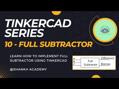 Digital Sorcery Unleashed: Mastering Full Subtractor Circuit Magic! ✨🔧