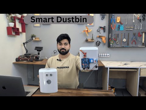 Smart Dustbin Using Arduino Uno | Automatic dustbin project | Learn how to make smart dustbin