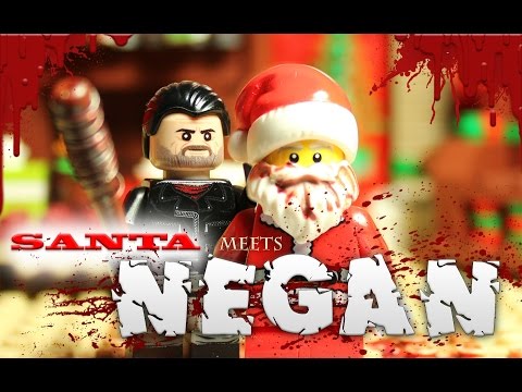 LEGO - Santa Meets Negan!