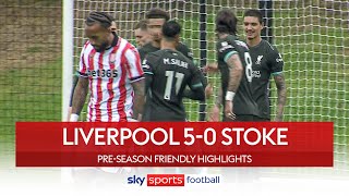 Nunez hat-trick and Wirtz debut! 🔥 | Liverpool 5-0 Stoke | Pre-season friendly