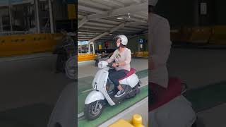 58歲媽媽考駕照究竟會不會成功呢?! 機車路考直線七秒 新竹監理站