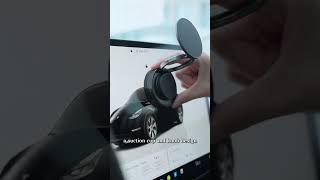 360° Adjustable Vacuum Magnetic Phone Holder, Suction Cup Phone Mount for Magsafe...