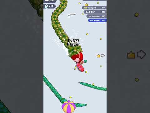 Snake clash game enjoying #shorts #viralvideo #gaming #viralshorts