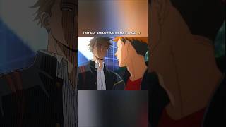 They got afraid from Rintaro's face😨#anime #animeshorts #thefragrantflowerbloomswithdignity #music