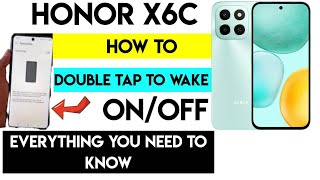 Unlocking the Secrets of HONOR X6C's Double Tap to Wake