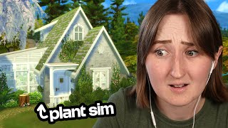 I built a house for PLANTSIMS in The Sims 4