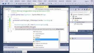 CSYStutor C# ASP.NET ntier in web application