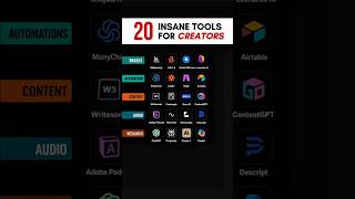FREE TOOLS AI for content creators #shorts #viralshorts #ai #aiforcontentcreators #freeaitools