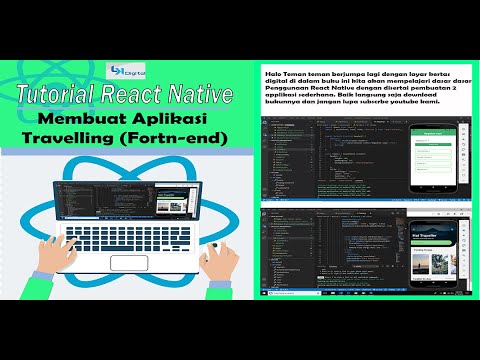Tutorial React Native #3 TextInput,Tampilan Scroll, Dan Touch Objekl