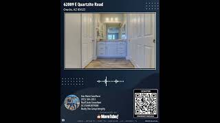 62009 E Quartzite Road, Oracle, AZ 85623 | 3 Bedroom Home For Sale