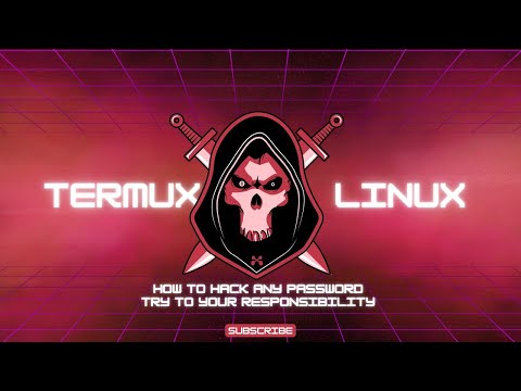 how to hack any password for termux and kalilinux
