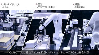 DENSO Robotics의 운송, 포장 및 팔레 타이 징