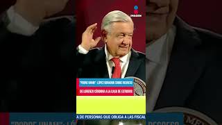 "Pobre UNAM": #LópezObrador sobre el regreso de #LorenzoCórdova a la casa de estudios | Shorts | Zea
