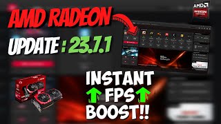 AMD Software: Adrenalin Edition New Update 23.7.1 Best Settings for Gaming & optimization!