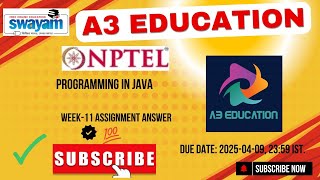 NPTEL Programming in Java Week 11 Assignment Answers Solution Quiz | 2025 - Jan
