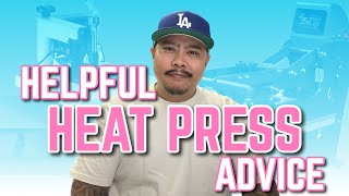 Heat Press Advice For Beginners