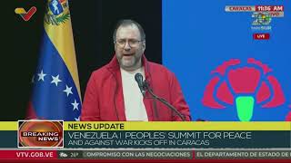 Yvan Gil: a genuine peace process must be initiated