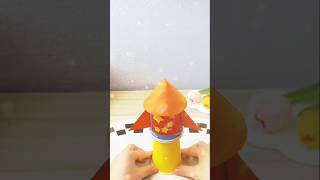 DIY Paper Cup Rocket Craft for Kids 🚀"#youtubeshorts #shortsfeed #viralshorts #trraja