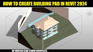 How to create building pad in Revit 2024