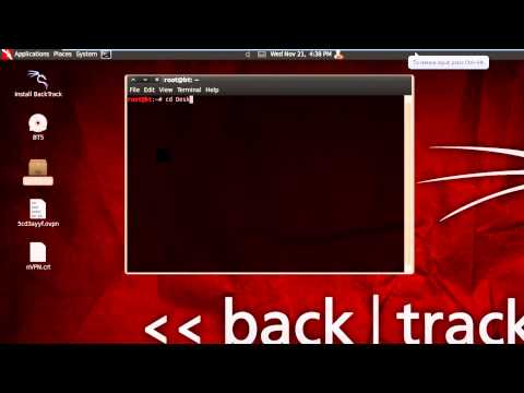 Beginner Hacking - Episode 11 - How to use a VPN (in Backtrack 5)