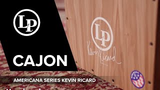Latin Percussion Cajon Americana Series Kevin Ricard