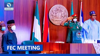 Osinbajo, SGF, In Attendance As Buhari Presides Over Virtual FEC Meeting