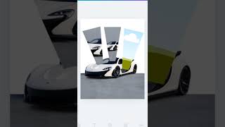Car design in Canva...#shorts