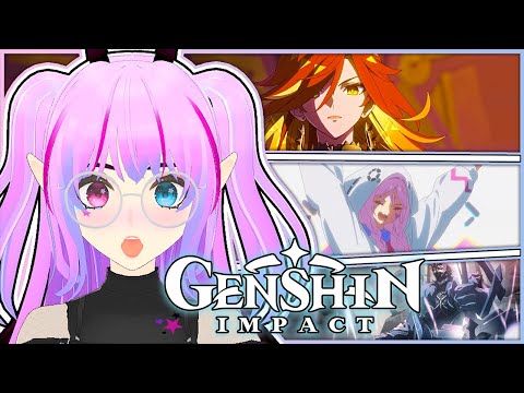 REACTING TO: Mavuika, Citlali, + CAPITANO Teasers 'n Trailers! (Genshin Impact)