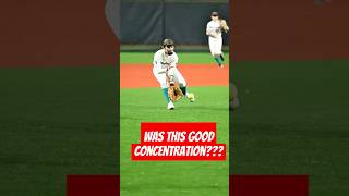 🚀Shortstop Shuts Down First Base Dash #softball #shorts