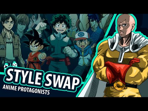 STYLE SWAP [If Protagonists were in a different Anime]