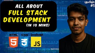 Full Stack Developer Explained | How to become a full stack developer | Tech with Muthu