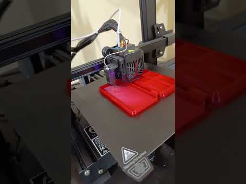 Plastic box with cabinets 3D printed #3dprintfix #3dprinted #3dprintingmachine