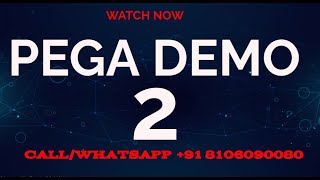 {Telugu}DEMO-2 What is PEGA || New Batch MAR 5,2025 || Check Description#pega