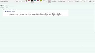 Example 6.33 | applications of vector algebra | #tnsyllabus #fortune_ fennec_ learning