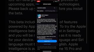 ios 18.1 beta 5 is released 🎉 | #ios #ios18beta #ios18feature#ios18update #ios18 #appleintelligence