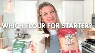 The Best Flour Types For Sourdough Starters