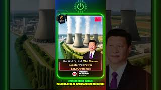 INSANE: Mini Nuclear Powerhouse #chinatech #techreels #nuclear