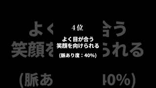女子の脈ありサイン５選 #Shorts