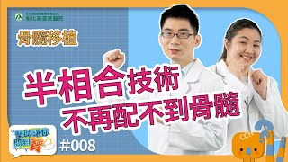 不用苦等骨髓配對  異體半相合骨髓移植成功率提高排斥減少、家人捐髓救命縮短配對時間並增加存活率–血液腫瘤科石宇閎醫師【醫師讓你問到寶 #8】