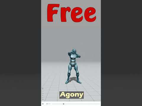 Agony. Free Mixamo animation for Daz Studio's Genesis 9.