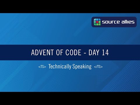 Advent of Code Day 14 | Technically Speaking