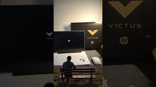 The View Hp Victus 16 #tech #youtech #hpvictus #gamingsetup #gaminglaptop #aestheticsetup