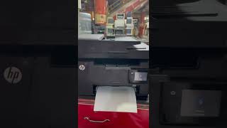 Hp laser jet pro MFP M127 demo page