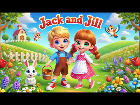 Jack and Jill old Nursery Rhyme | Fun Kids Song with Adventure, Animals, and Friendship!