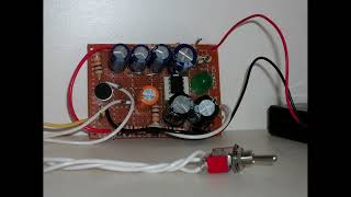 LM311 Comparator Sound Light