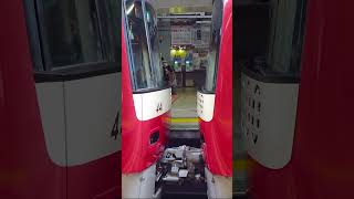 Coupling : KEIKYU trains at Shinagawa Station, Tokyo, Aug 2022
