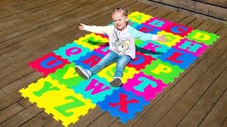 ABC Phonics Song | Nursery Rhymes & Kids songs by Gaby and Alex